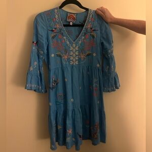 Johnny Was Zoe Embroidered
Tiered Dress